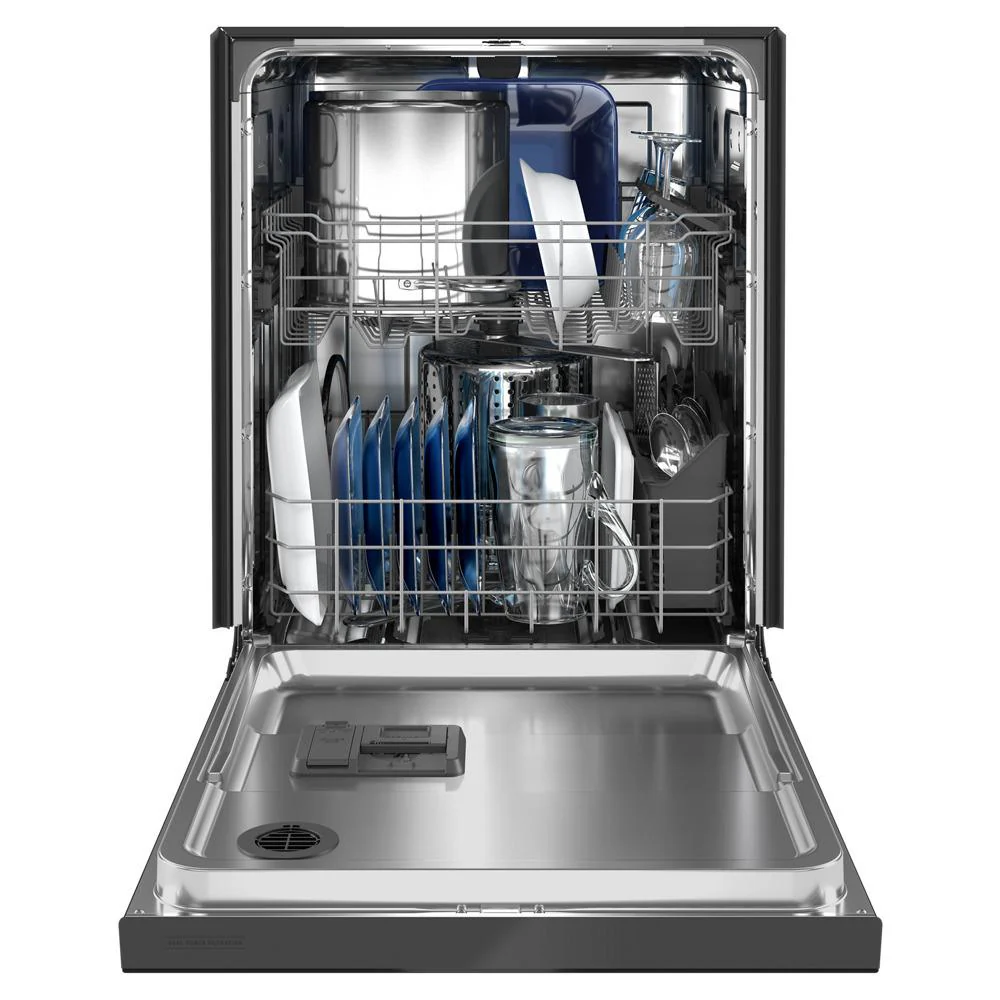 Maytag MDB4949SKB 24 Front Control Dishwasher with Dual Power Filtration and PowerBlast® Cycle - 50 dBA - Image 2