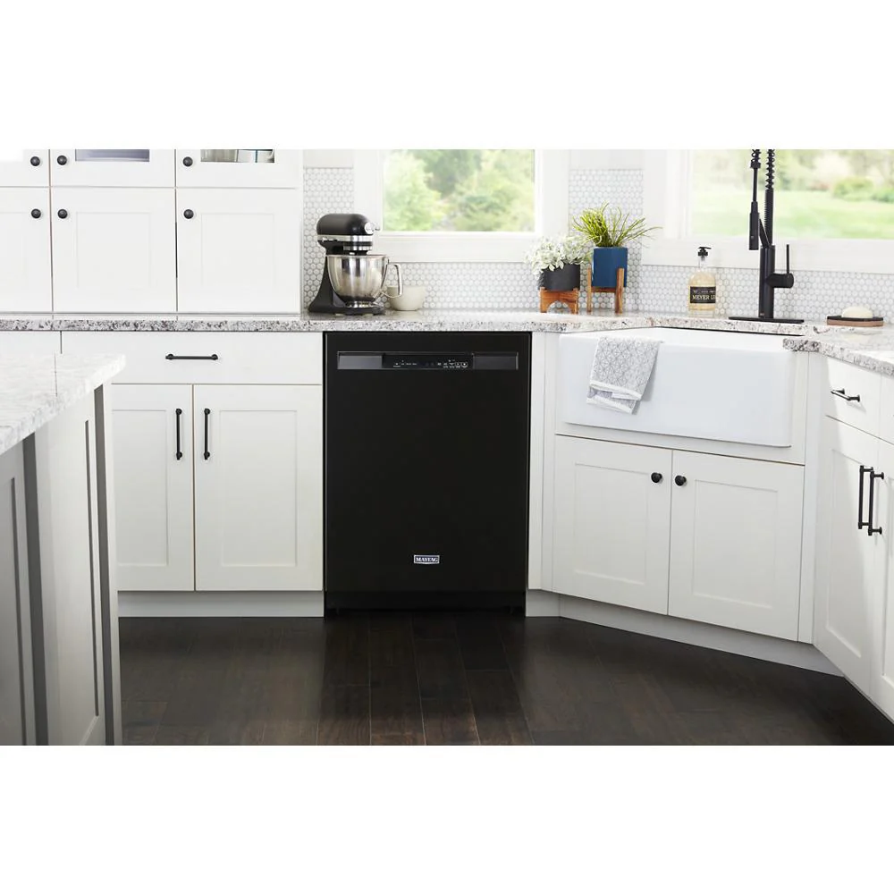 Maytag MDB4949SKB 24 Front Control Dishwasher with Dual Power Filtration and PowerBlast® Cycle - 50 dBA - Image 9