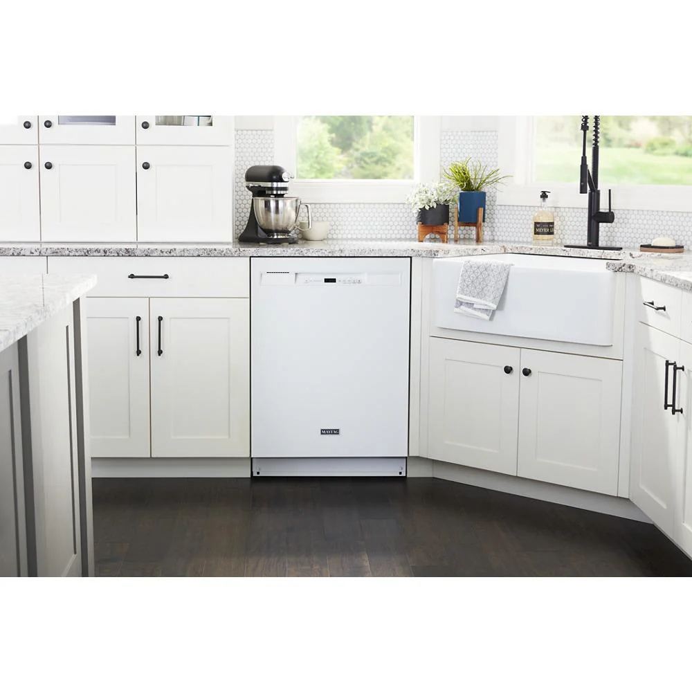 Maytag MDB4949SKW 24 Front Control Dishwasher with Dual Power Filtration and PowerBlast® Cycle - 50 dBA - Image 9