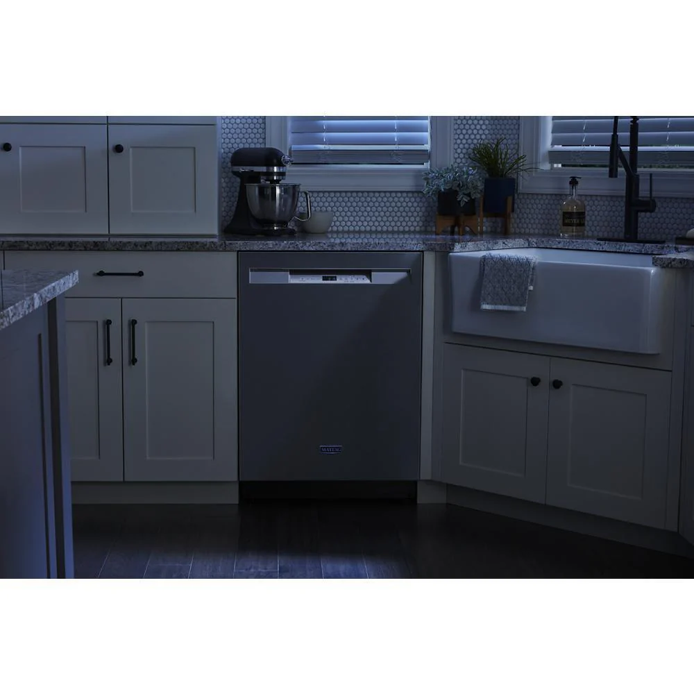 Maytag MDB4949SKZ 24 Front Control Dishwasher with Dual Power Filtration and PowerBlast® Cycle - 50 dBA - Image 15