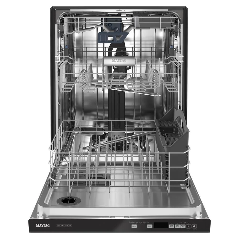 Maytag MDB8959SKB 24 Top Control Dishwasher with Dual Power Filtration, PowerBlast® Cycle and 3rd Level Rack - 47 dBA - Image 12