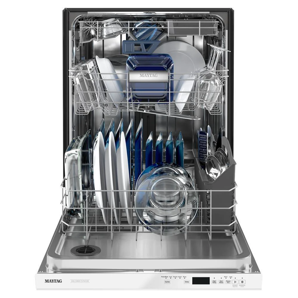 Maytag MDB8959SKW 24 Top Control Dishwasher with Dual Power Filtration, PowerBlast® Cycle and 3rd Level Rack - 47 dBA - Image 17