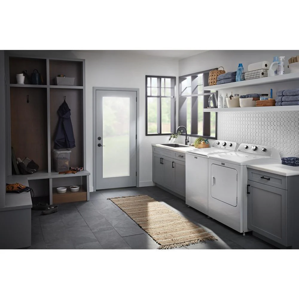 Maytag MED4500MW Top Load Electric Wrinkle Prevent Dryer - 7.0 cu. ft. - Image 15