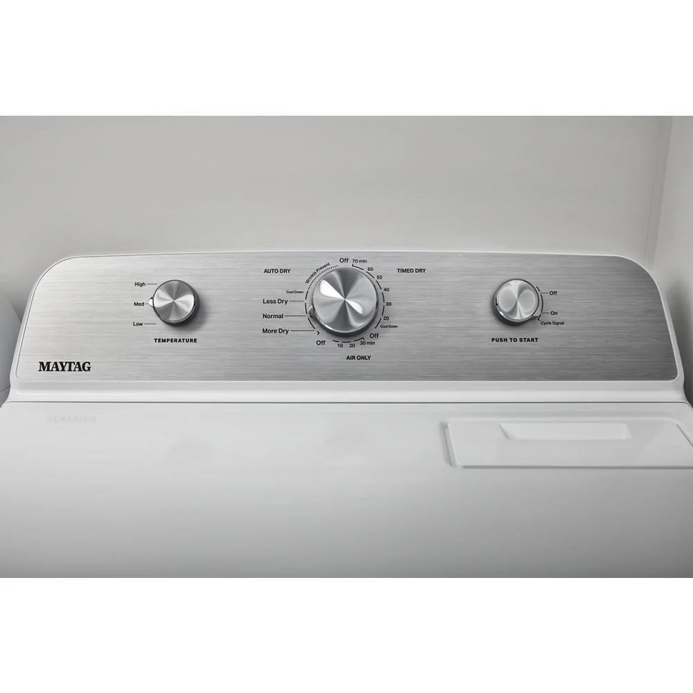 Maytag MED4500MW Top Load Electric Wrinkle Prevent Dryer - 7.0 cu. ft. - Image 4
