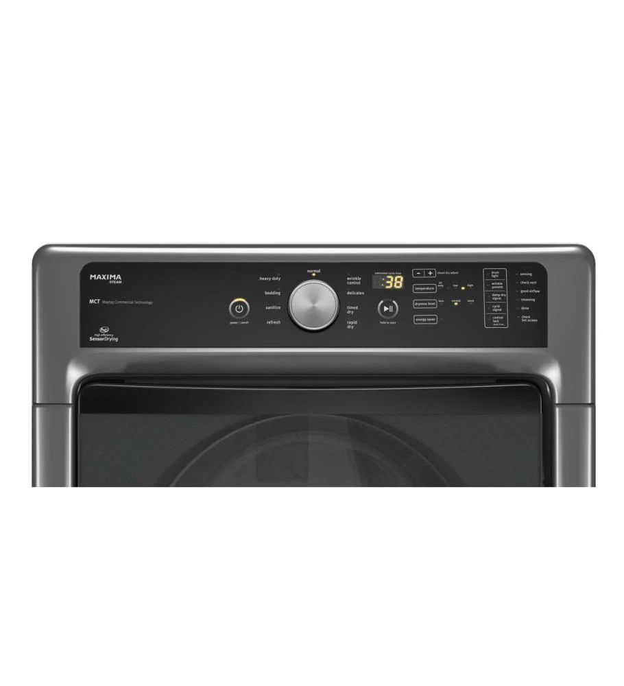 Maytag MED5100DC Maxima® Front Load Electric Dryer with Refresh Cycle with Steam - 7.3 cu. ft. - Image 13