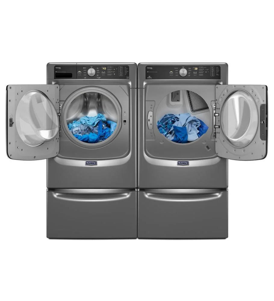 Maytag MED5100DC Maxima® Front Load Electric Dryer with Refresh Cycle with Steam - 7.3 cu. ft. - Image 17