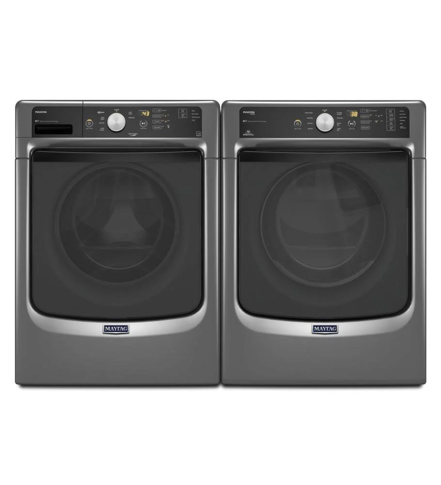 Maytag MED5100DC Maxima® Front Load Electric Dryer with Refresh Cycle with Steam - 7.3 cu. ft. - Image 7