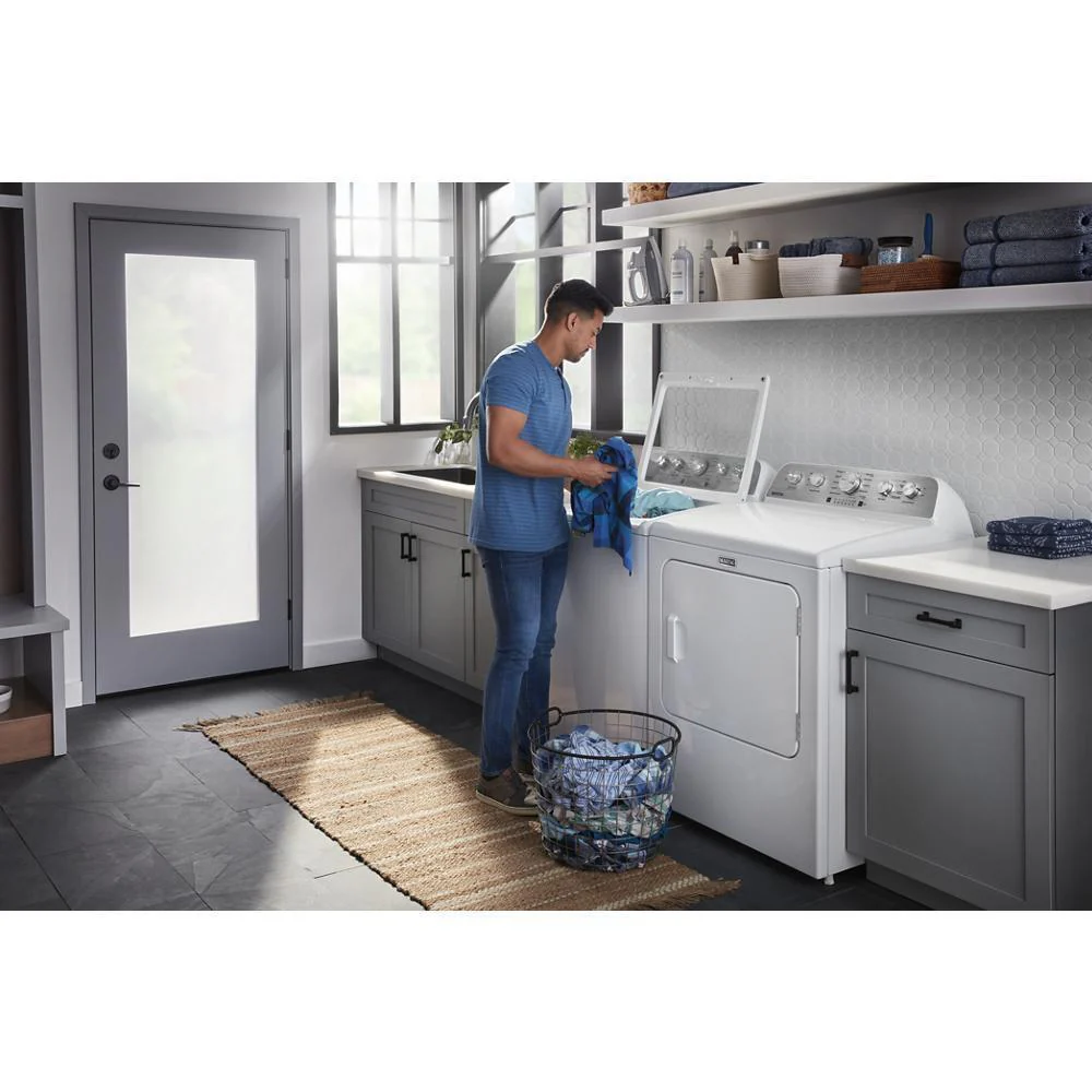 Maytag MED5430MW Top Load Electric Dryer with Steam-Enhanced Cycles - 7.0 cu. ft. - Image 18