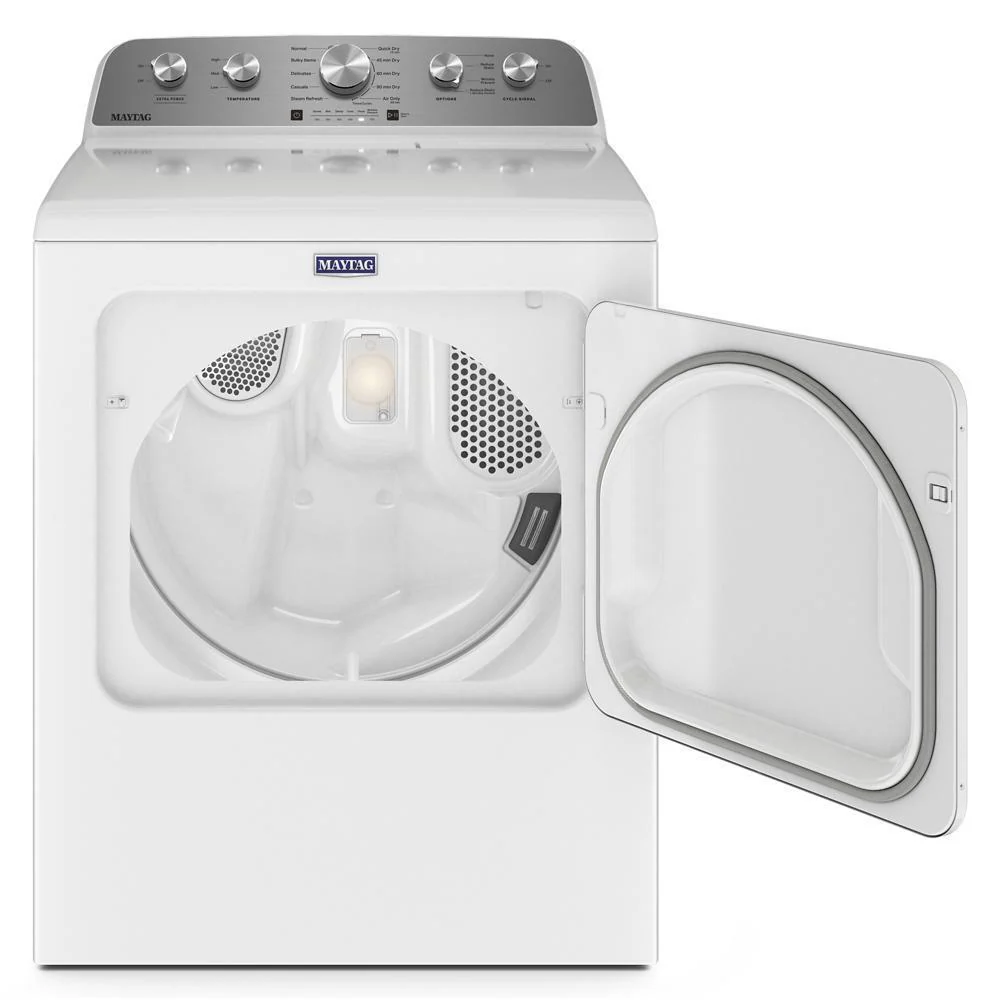 Maytag MED5430MW Top Load Electric Dryer with Steam-Enhanced Cycles - 7.0 cu. ft. - Image 8