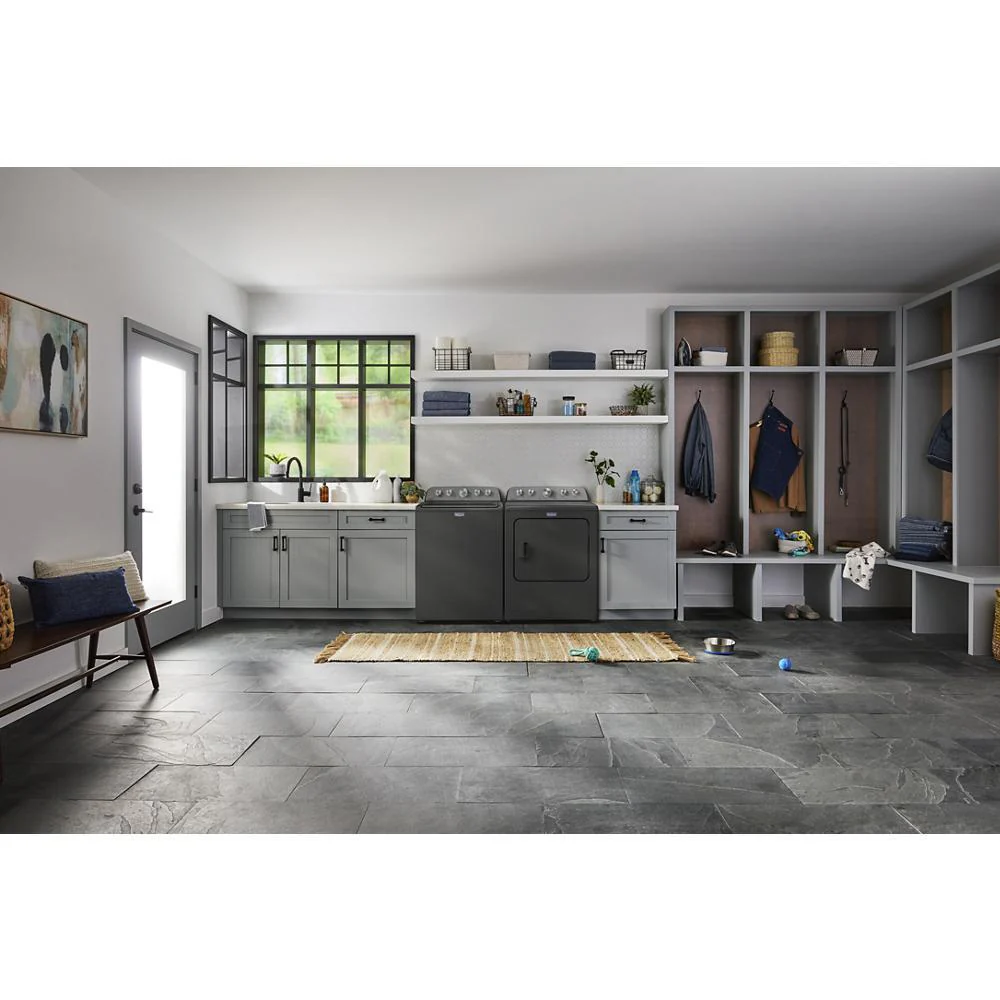 Maytag MED5605RU 7.0 Cu Ft. Load Electric Dryer with Extra Power and Pet Pro Option - Image 2