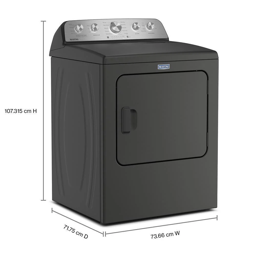 Maytag MED5605RU 7.0 Cu Ft. Load Electric Dryer with Extra Power and Pet Pro Option - Image 4