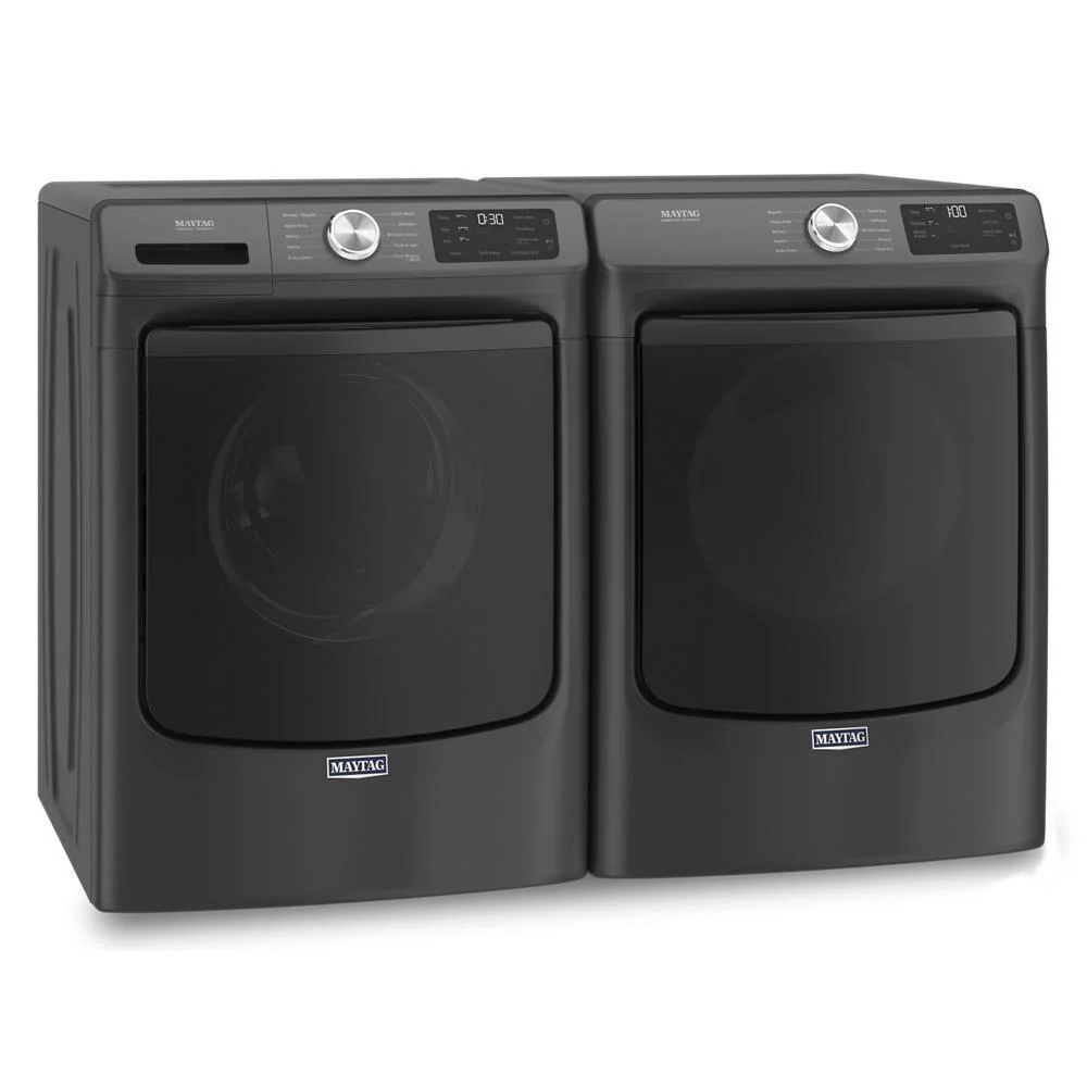 Maytag MED5630MBK Front Load Electric Dryer with Extra Power and Quick Dry cycle - 7.3 cu. ft. - Image 12