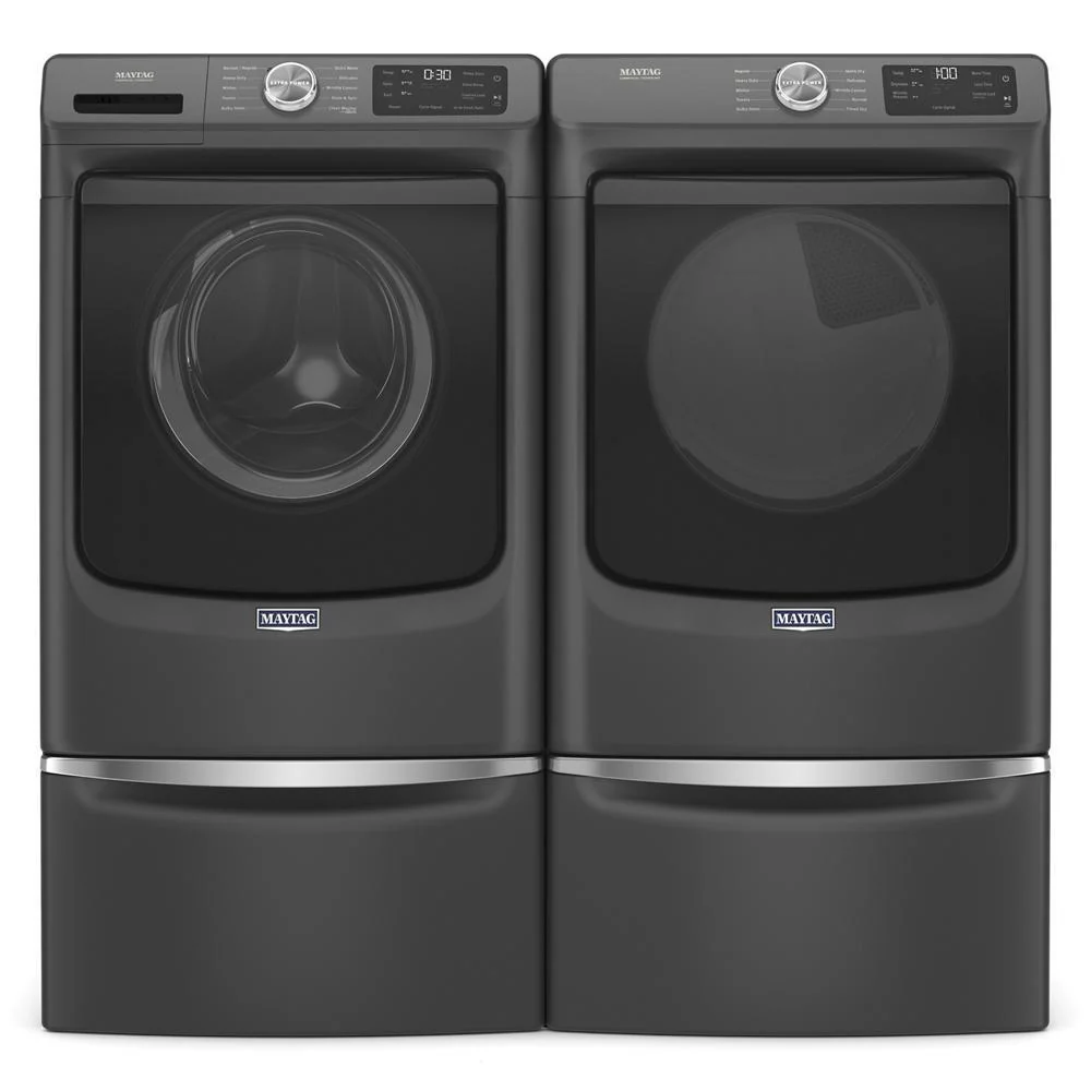 Maytag MED5630MBK Front Load Electric Dryer with Extra Power and Quick Dry cycle - 7.3 cu. ft. - Image 13