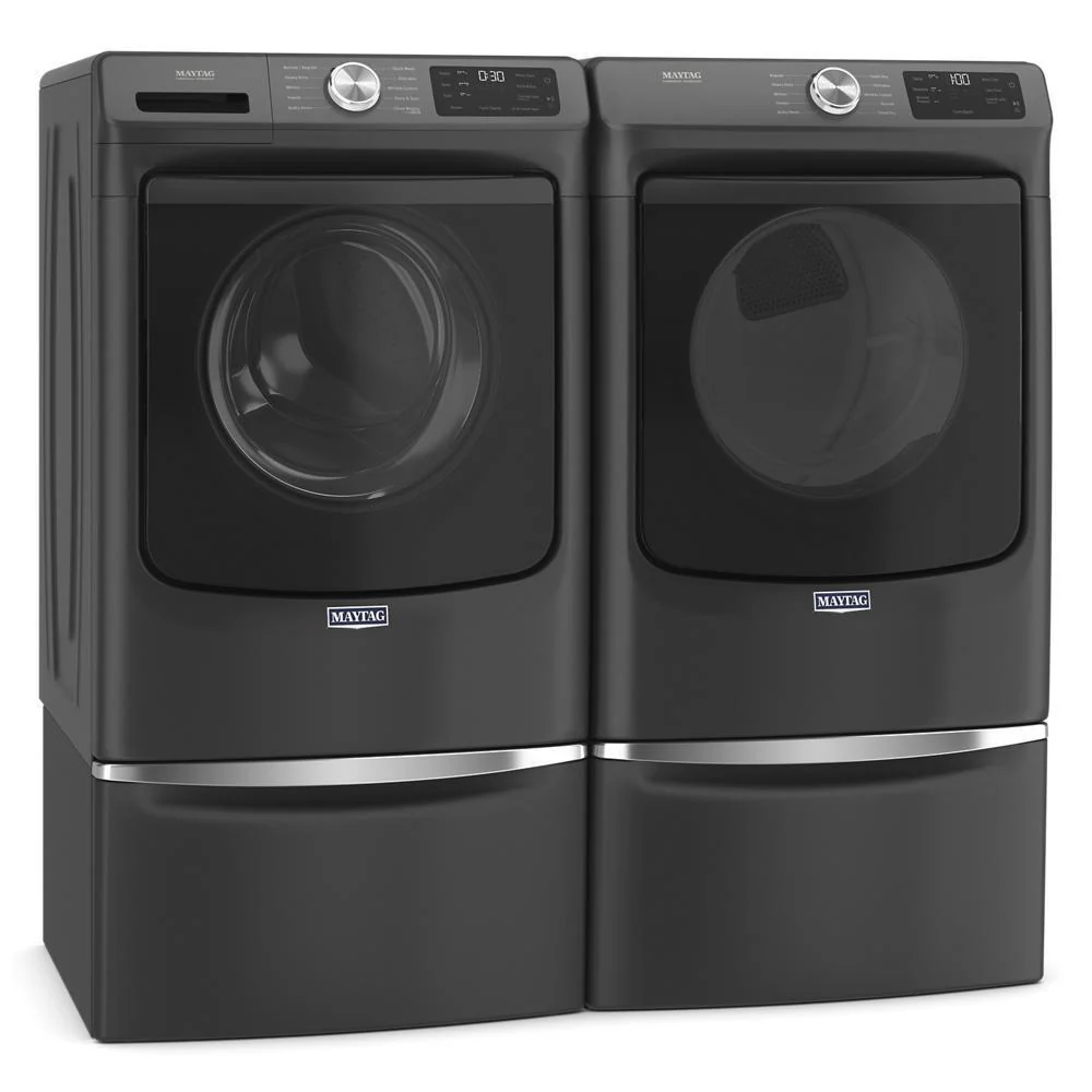 Maytag MED5630MBK Front Load Electric Dryer with Extra Power and Quick Dry cycle - 7.3 cu. ft. - Image 16