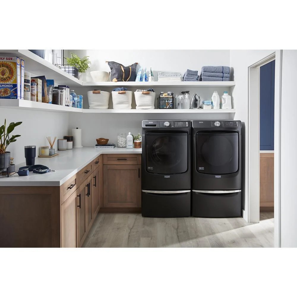 Maytag MED5630MBK Front Load Electric Dryer with Extra Power and Quick Dry cycle - 7.3 cu. ft. - Image 23