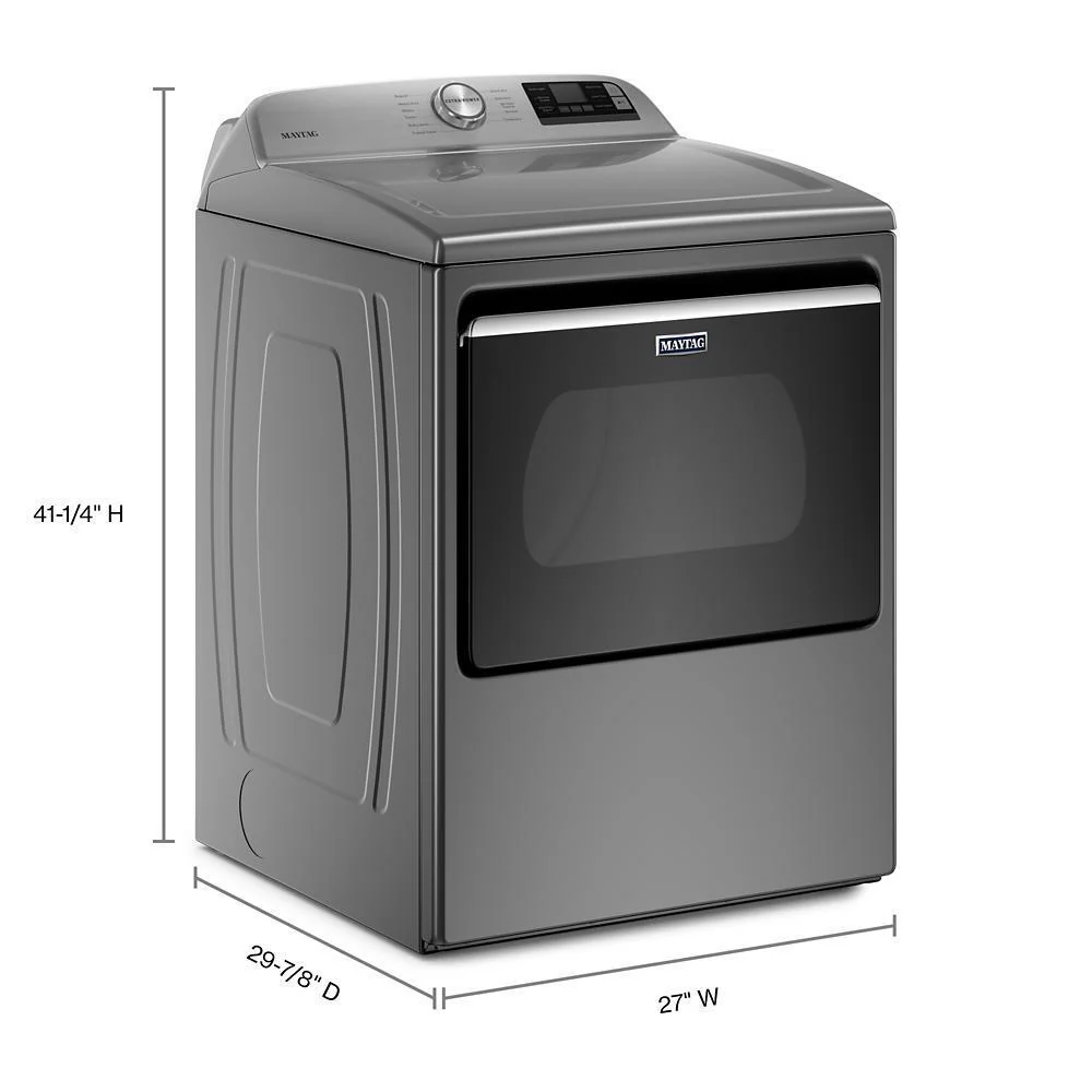 Maytag MED6230HC Smart Top Load Electric Dryer with Extra Power - 7.4 cu. ft. - Image 6