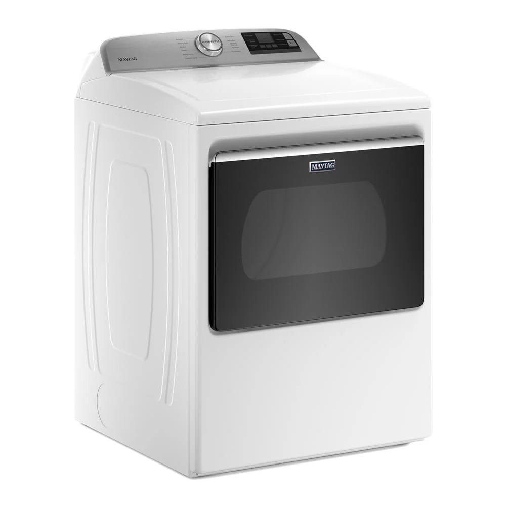 Maytag MED6230HW Smart Top Load Electric Dryer with Extra Power - 7.4 cu. ft. - Image 2