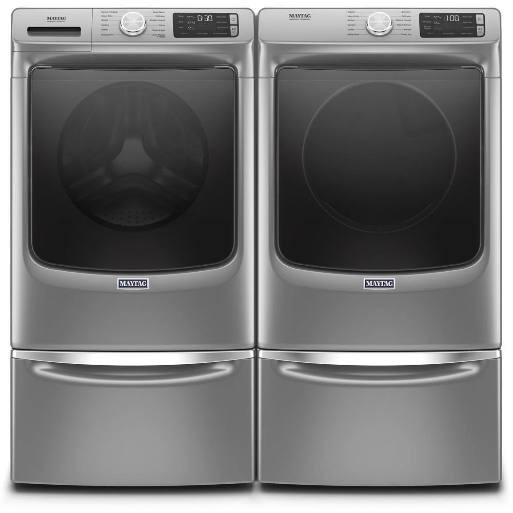 Maytag MED6630HC Front Load Electric Dryer with Extra Power and Quick Dry Cycle - 7.3 cu. ft. - Image 6