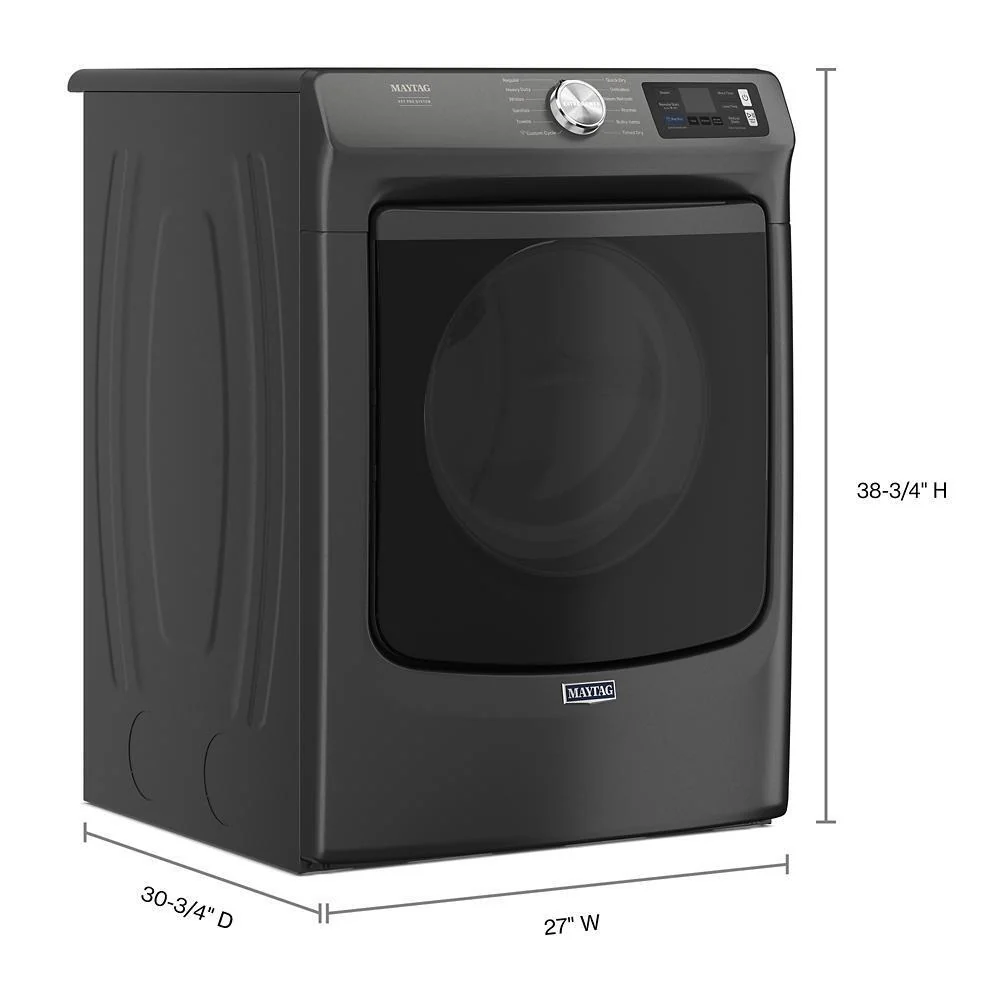 Maytag MED7020RU Smart Pet Pro Front Load Electric Dryer - 7.4 CU. FT. - Image 2