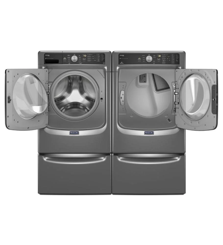 Maytag MED7100DC Maxima® Steam Electric Dryer with Large Capacity and Stainless Steel Dryer Drum - 7.3 cu. ft. - Image 10