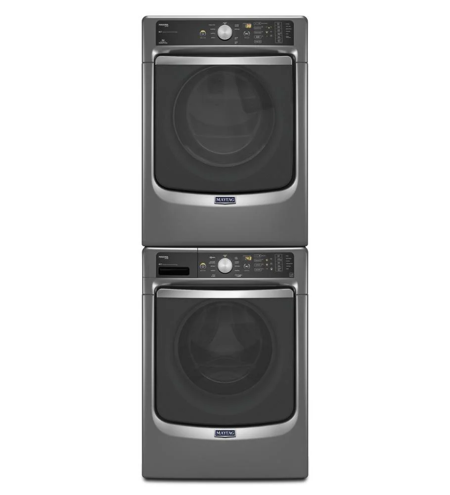 Maytag MED7100DC Maxima® Steam Electric Dryer with Large Capacity and Stainless Steel Dryer Drum - 7.3 cu. ft. - Image 3