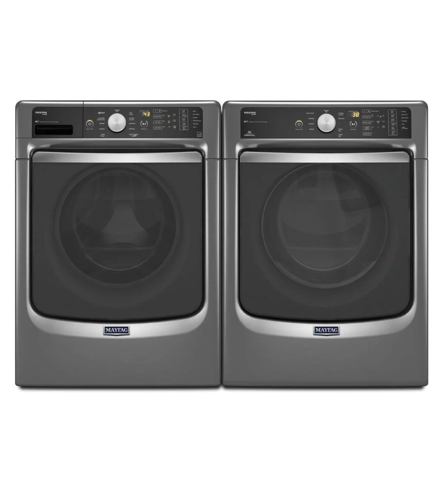 Maytag MED7100DW Maxima® Steam Electric Dryer with Large Capacity and Stainless Steel Dryer Drum - 7.3 cu. ft. - Image 12