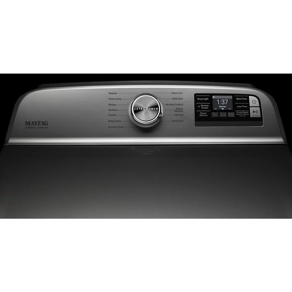 Maytag MED7230HC Smart Top Load Electric Dryer with Extra Power - 7.4 cu. ft. - Image 5