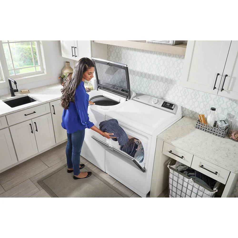 Maytag MED7230HW Smart Top Load Electric Dryer with Extra Power - 7.4 cu. ft. - Image 33