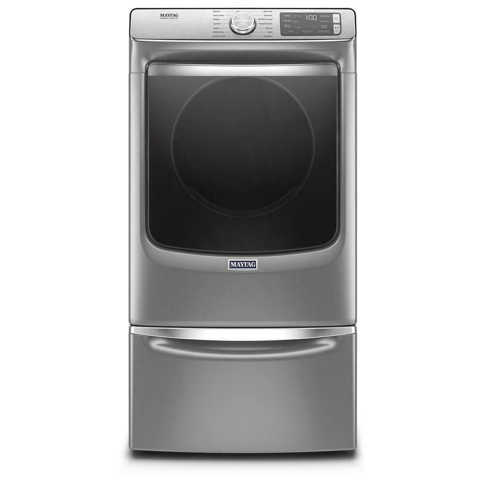 Maytag MED8630HC Smart Front Load Electric Dryer with Extra Power and Advanced Moisture Sensing Plus - 7.3 cu. ft. - Image 2