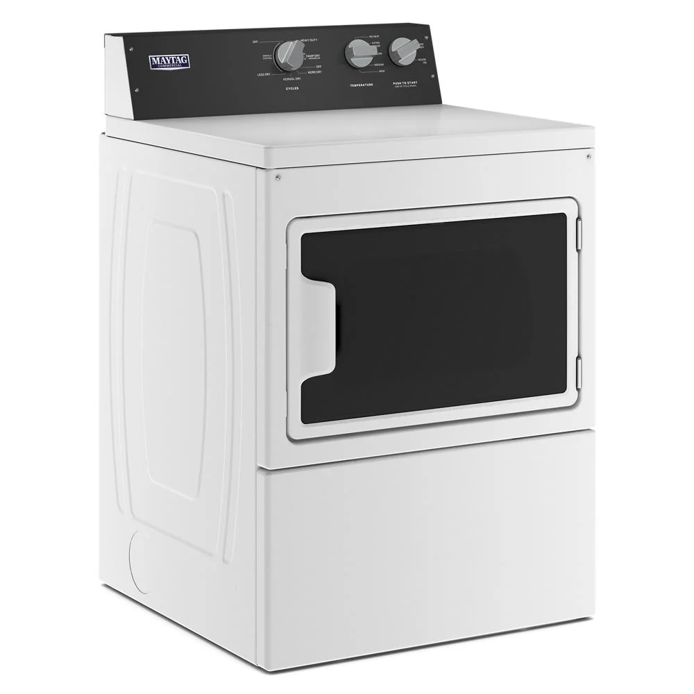 Maytag MEDP586KW Commercial-Grade Residential Electric Dryer - 7.4 cu. ft. - Image 2