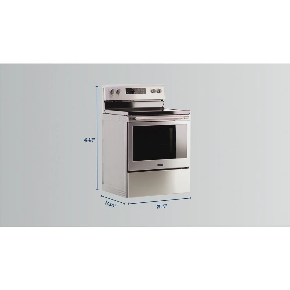 Maytag MER4600LS Electric Range with Steam Clean - 5.3 cu. ft. - Image 10