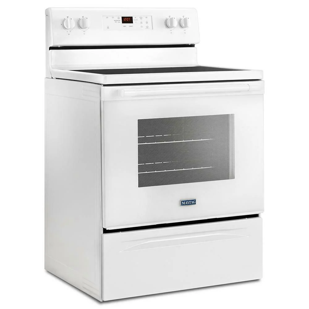 Maytag 30-Inch Wide Electric Range With Shatter-Resistant Cooktop - 5.3 Cu. Ft. - Image 2
