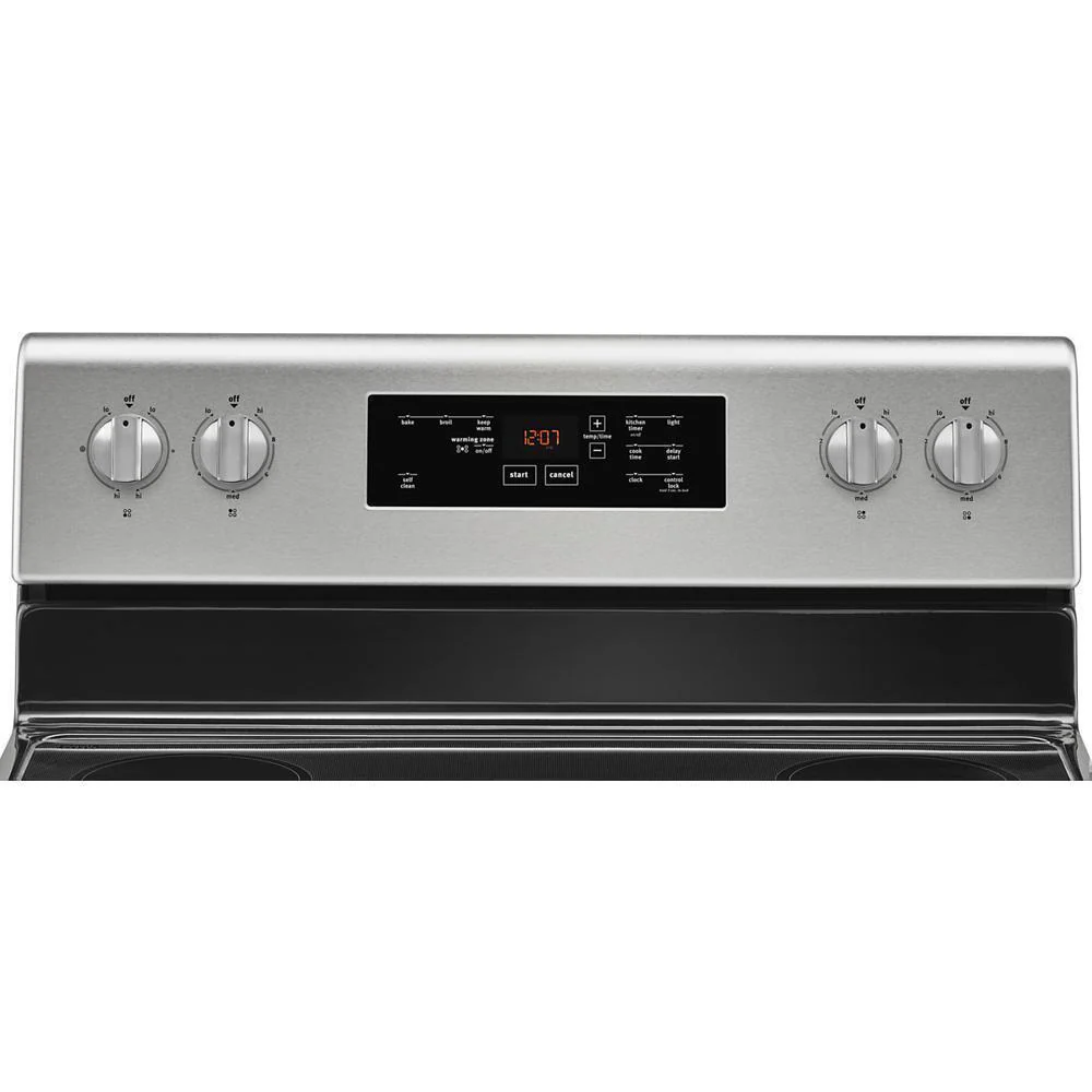 Maytag 30-Inch Wide Electric Range With Shatter-Resistant Cooktop - 5.3 Cu. Ft. - Image 8