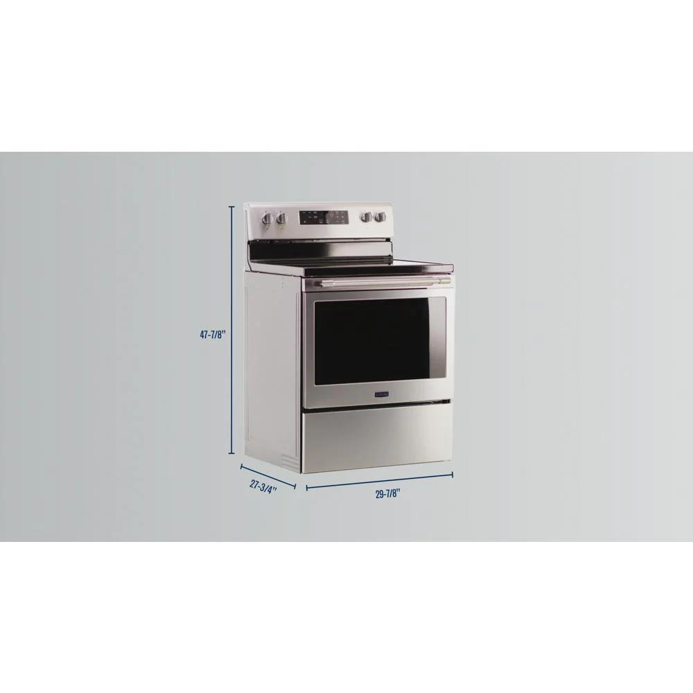 Maytag MER7700LZ Electric Range with Air Fryer and Basket - 5.3 cu. ft. - Image 11