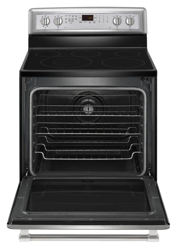Maytag MER8800DS 30-inch Wide Electric Range with Convection and Power Preheat - 6.2 cu. ft. - Image 3