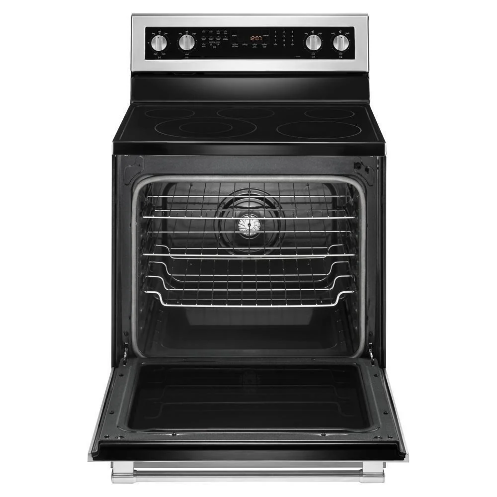 Maytag 30-Inch Wide Electric Range With True Convection And Power Preheat - 6.4 Cu. Ft. - Image 17