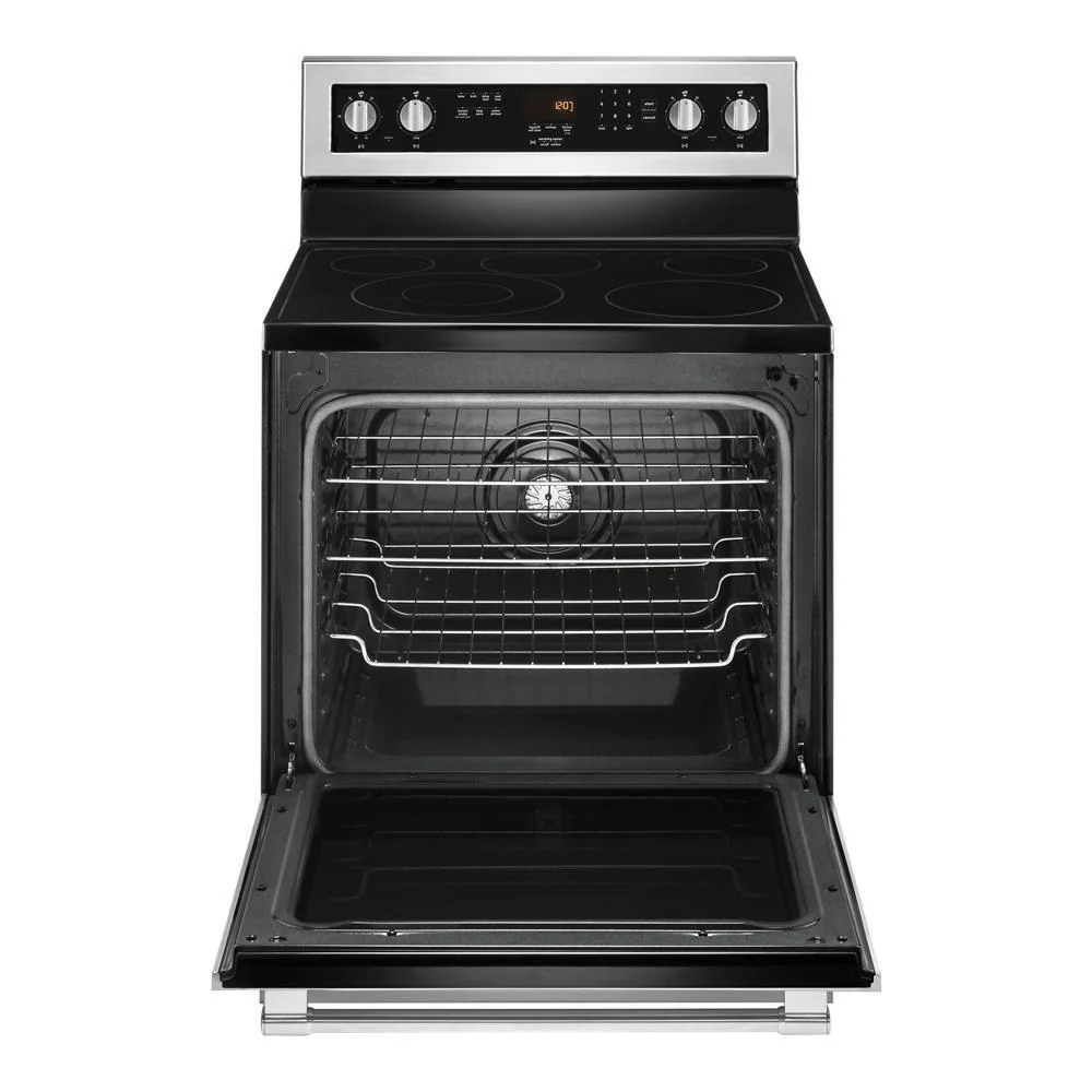 Maytag 30-Inch Wide Electric Range With True Convection And Power Preheat - 6.4 Cu. Ft. - Image 18