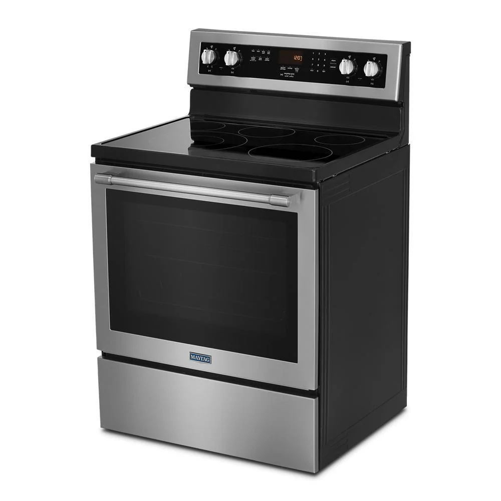 Maytag 30-Inch Wide Electric Range With True Convection And Power Preheat - 6.4 Cu. Ft. - Image 8