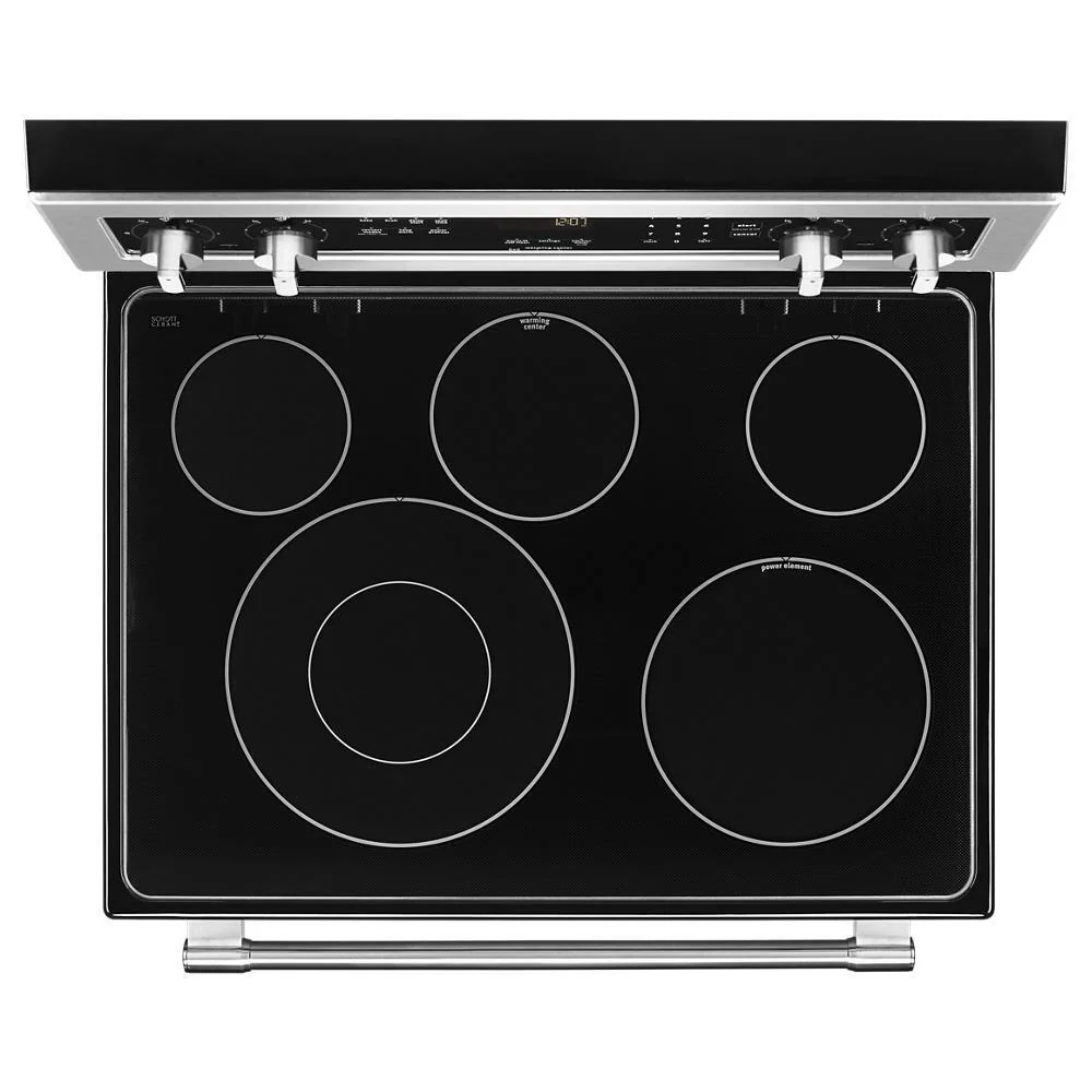 Maytag 30-Inch Wide Electric Range With True Convection And Power Preheat - 6.4 Cu. Ft. - Image 9