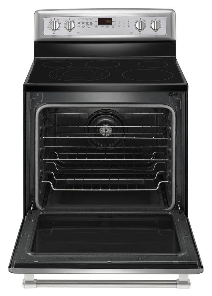 Maytag MER8850DS 30-inch Wide Electric Range with Convection and Warming Drawer - 6.2 cu. ft. - Image 5
