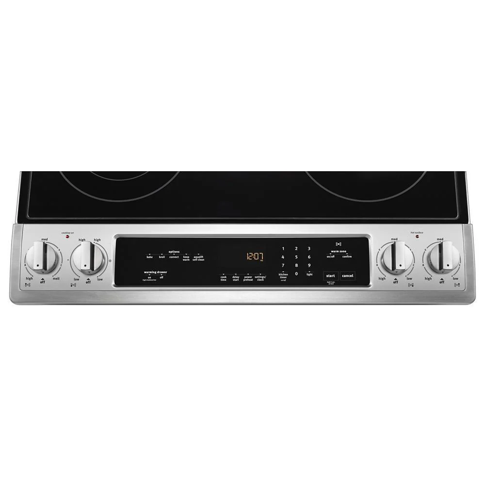Maytag 30-Inch Wide Slide-In Electric Range With True Convection And Fit System - 6.4 Cu. Ft. - Image 4