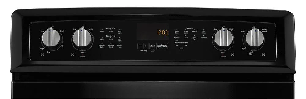 Maytag MET8720DE 30-inch Wide Double Oven Electric Range with Power Element - 6.7 cu. ft. - Image 2