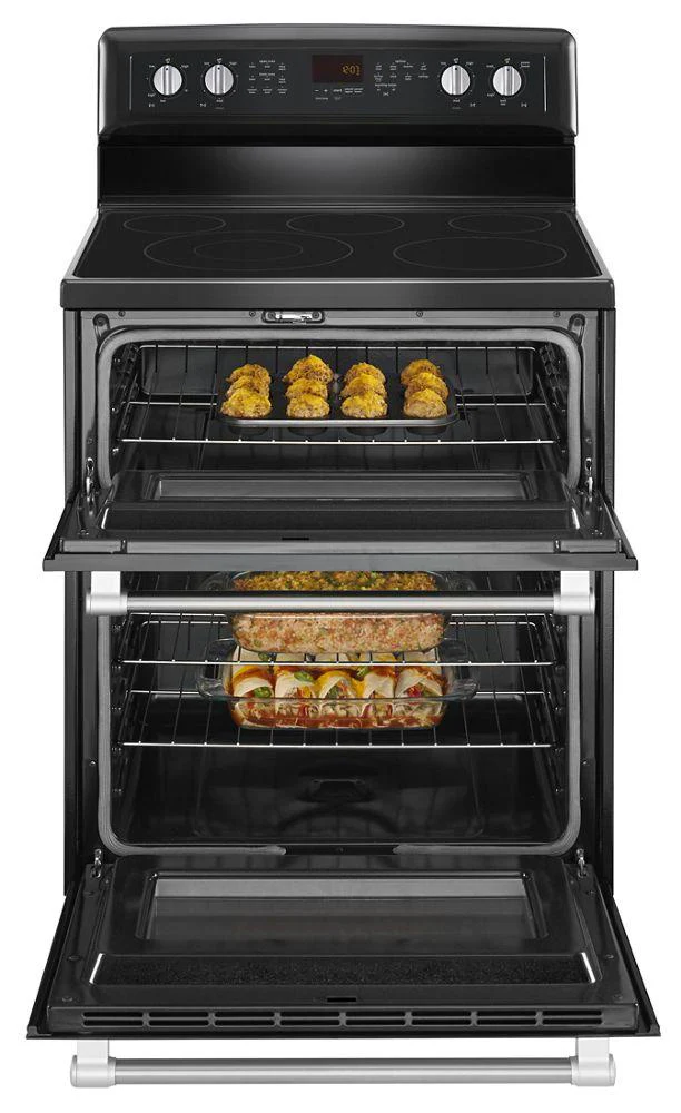 Maytag MET8720DE 30-inch Wide Double Oven Electric Range with Power Element - 6.7 cu. ft. - Image 3