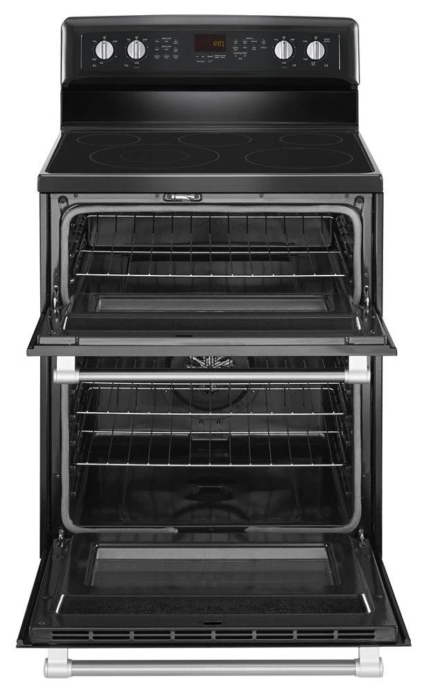 Maytag MET8720DE 30-inch Wide Double Oven Electric Range with Power Element - 6.7 cu. ft. - Image 4