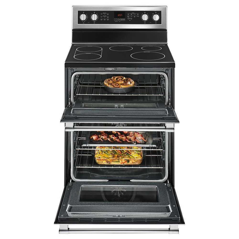Maytag MET8800FZ 30-Inch Wide Double Oven Electric Range With True Convection - 6.7 Cu. Ft. - Image 12