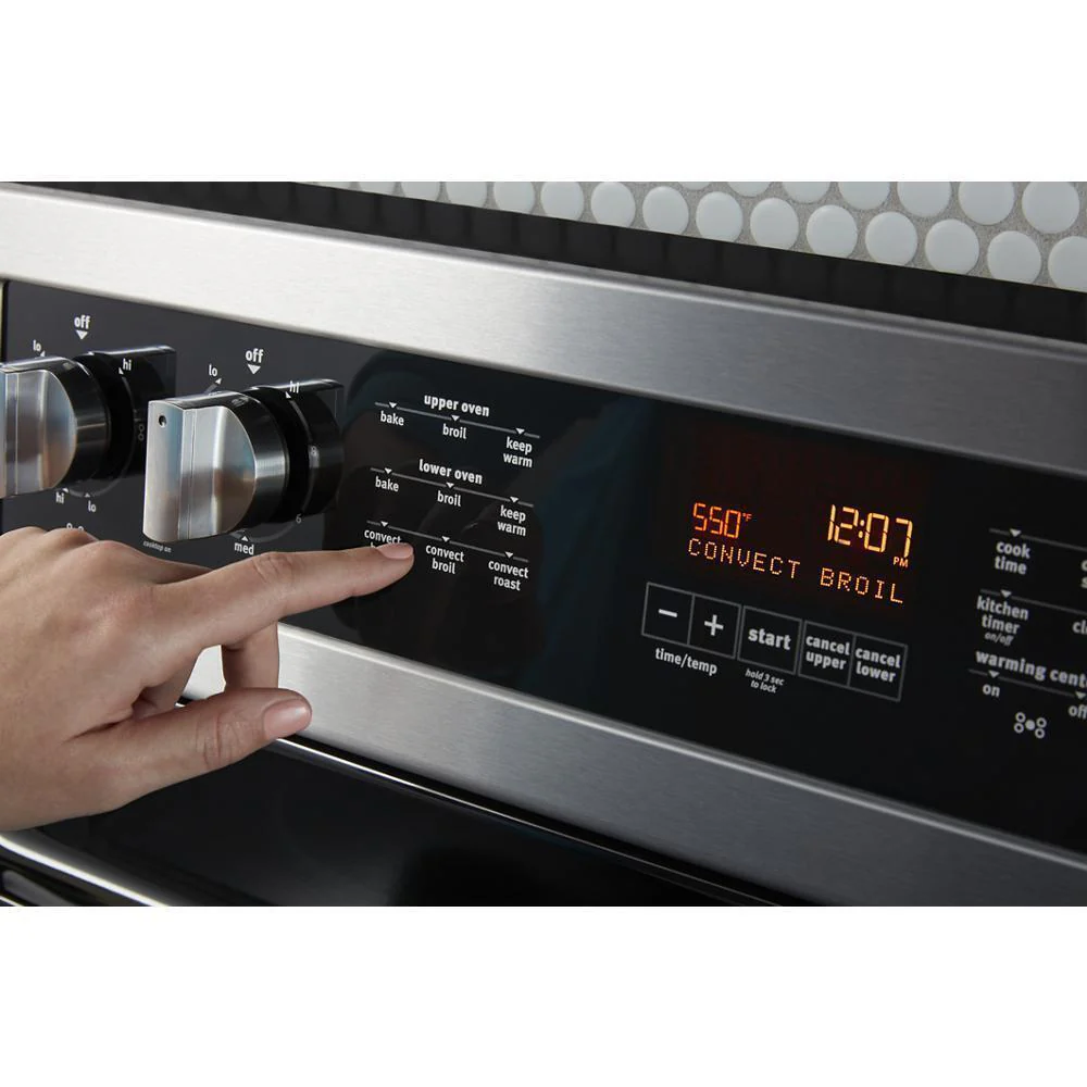 Maytag MET8800FZ 30-Inch Wide Double Oven Electric Range With True Convection - 6.7 Cu. Ft. - Image 15