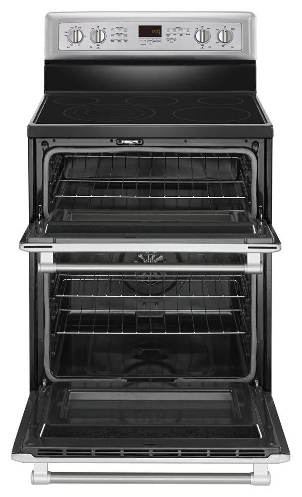 Maytag MET8820DS 30-inch Wide Double Oven Electric Range with Convection - 6.7 cu. ft. - Image 4