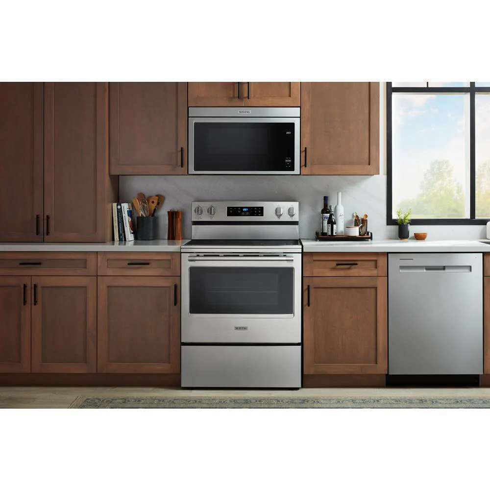 Maytag MFES4030RS 30-Inch Wide Electric Range With Steam Clean - 5.3 cu. ft. - Image 3