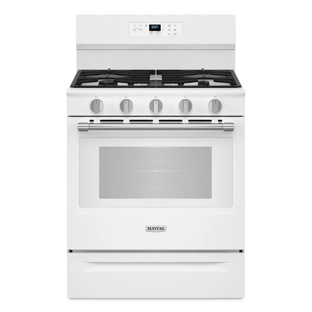 Maytag MFGS6030RW 30-Inch Wide Gas Range With No Preheat Air Fry and Air Baking - 5.0 cu. ft.