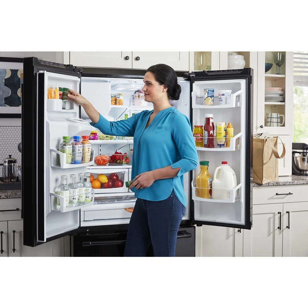 Maytag MFI2570FEB 36-Inch Wide French Door Refrigerator with PowerCold® Feature - 25 Cu. Ft - Image 9